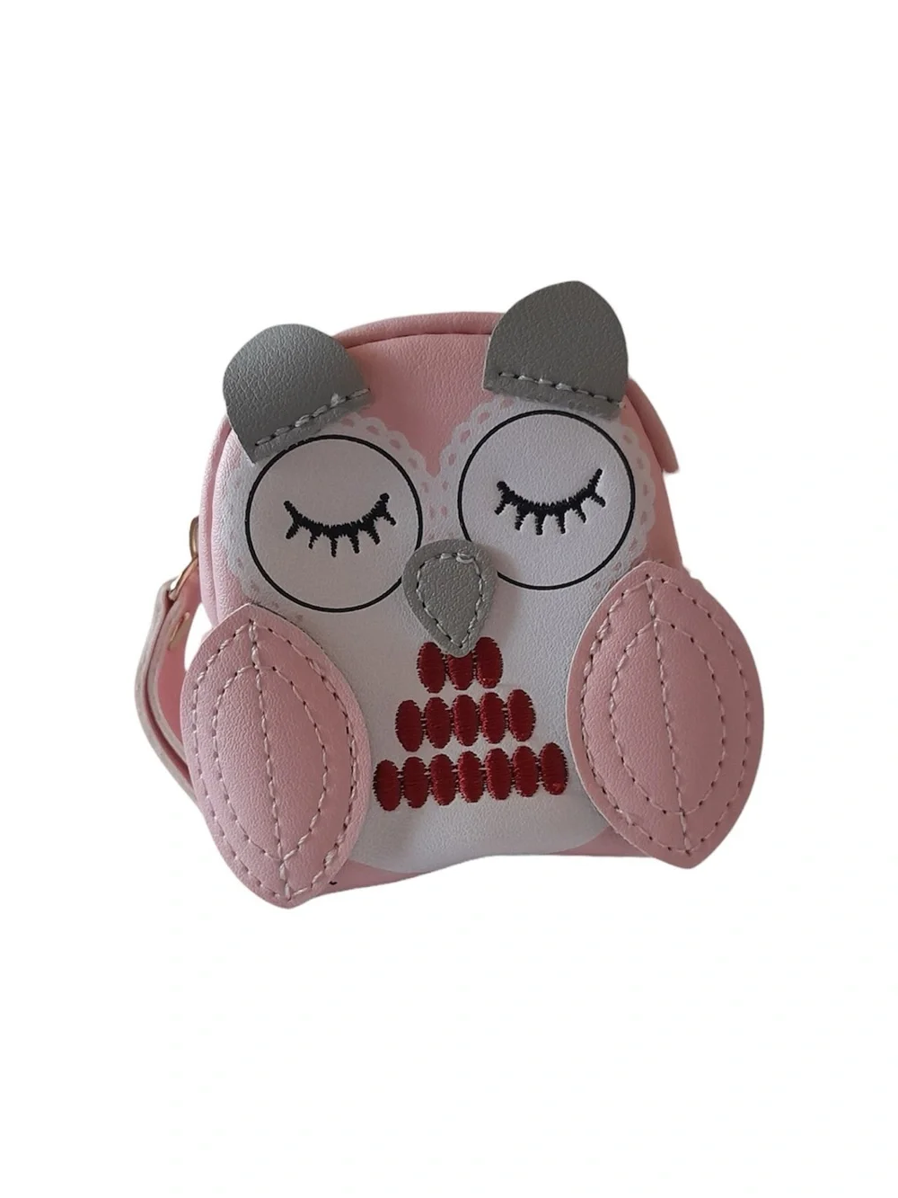 Owl Mini Backpack Bag Charm Keychain